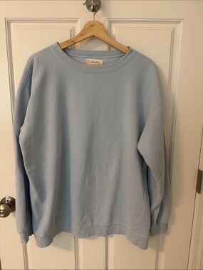 Ocean Drive Light Blue Crewneck Sweatshirt
